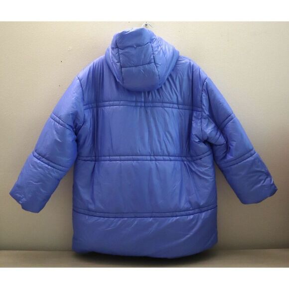 Urban Outfitters OB1649500 Women's Sz M Blue Hooded Oversized Puffer Jacket - Picture 2 of 16